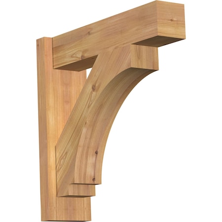 Imperial Block Smooth Outlooker, Western Red Cedar, 5 1/2W X 20D X 20H
